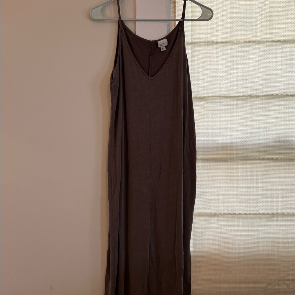 a new day gray Midi Dress